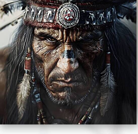 Tribal Wisdom: Strength and Heritage by Fab Haven