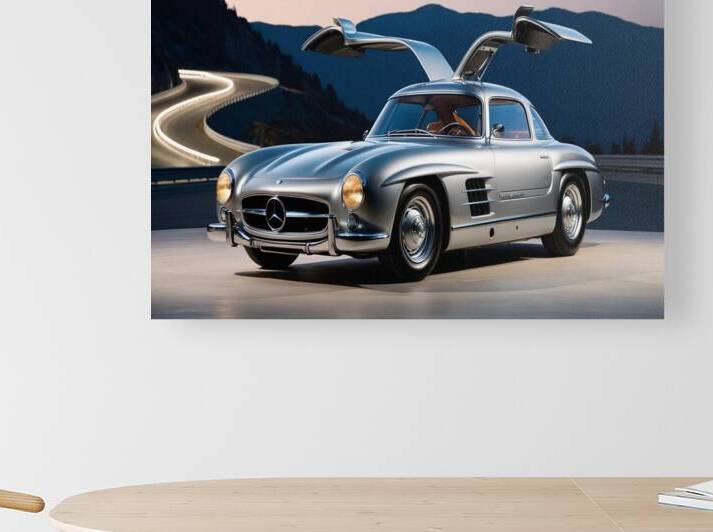 Timeless Elegance: Inside the Iconic Mercedes-Benz 300 SLR by ahmed farhat