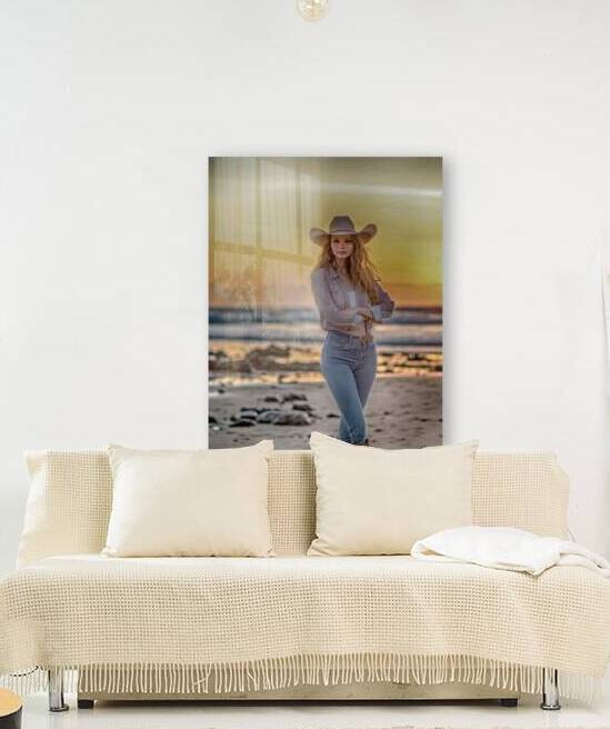 The Cowgirl and the Coast by Image by Raymond