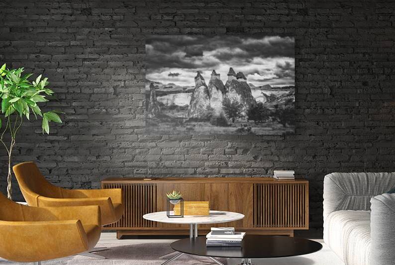 rock formations in the rose valley in turkey by Gualtiero Boffi