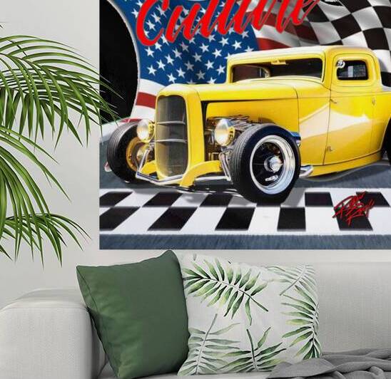 American Hot Rods: Icons of Speed and Style by Rikki Rocx Designs
