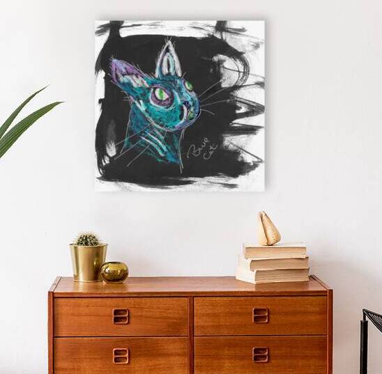 Blue Cat by Robert Burton