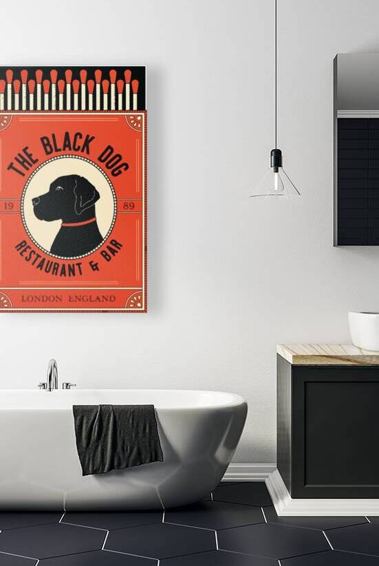 The Black Dog Design for Animal Lovers and Pet Enthusiasts by masterp