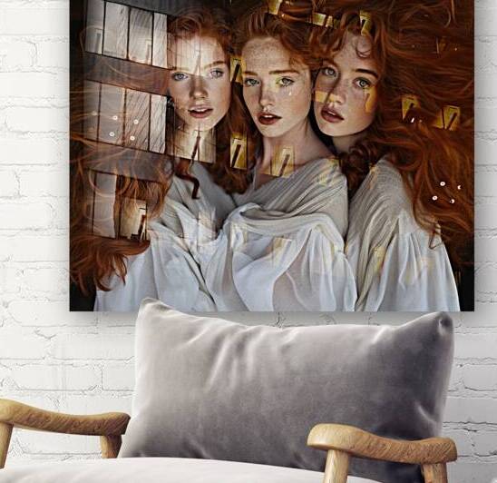 The Eversen Triplets by Image by Raymond