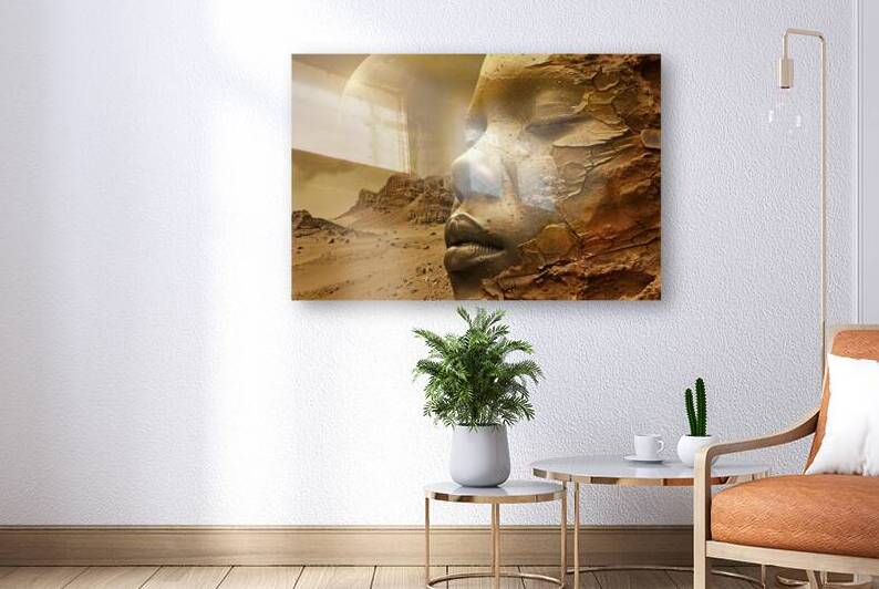 The Whispering Face of Solara Prime by Image by Raymond