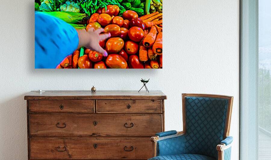 The Freshness of Tempting Harvested Vegetables by urbancamshot