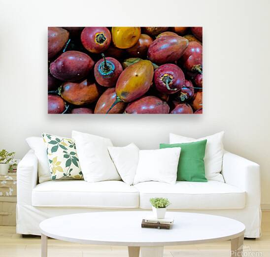 Vibrant Fresh Tamarillo Fruit Display by urbancamshot
