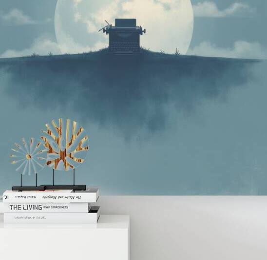  Solitary Typewriter  by Aniima Illussiya