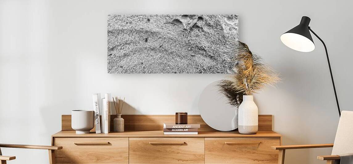 Close-Up View of Textured Sand Surface by urbancamshot