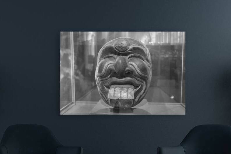 Traditional Barong Landung Jero Gede Mask Display by urbancamshot