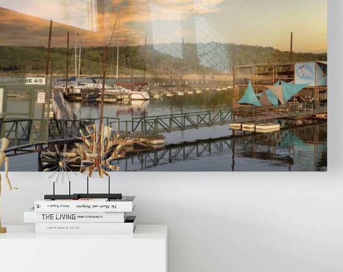 Golden Hour at Mill Creek Marina by Image by Raymond