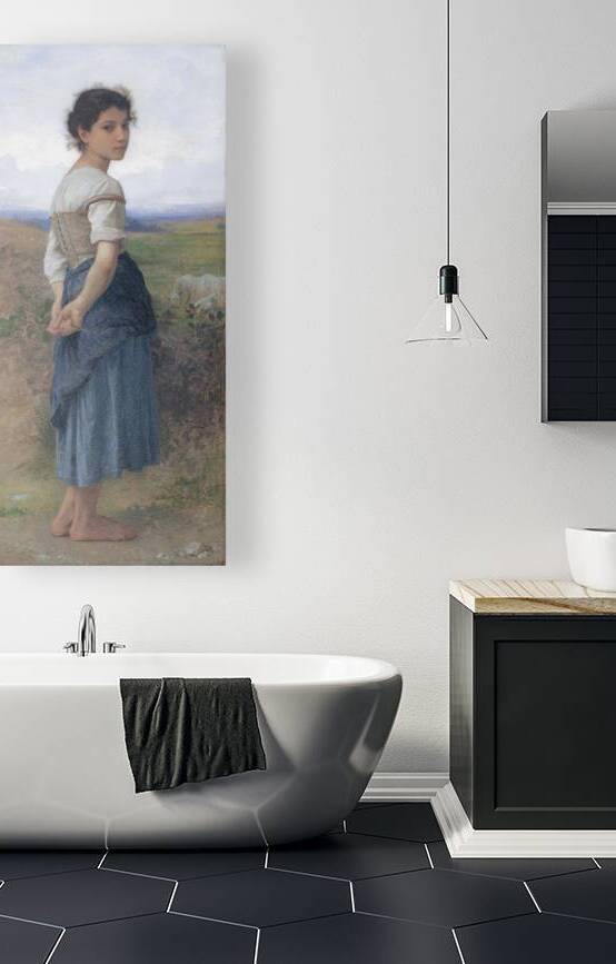 William-Adolphe Bouguereau - The Young Shepherdess by Wirla