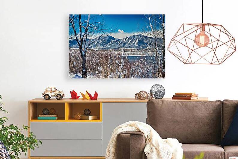 Boulder Colorado Winter Season Scenic View by Bo Insogna