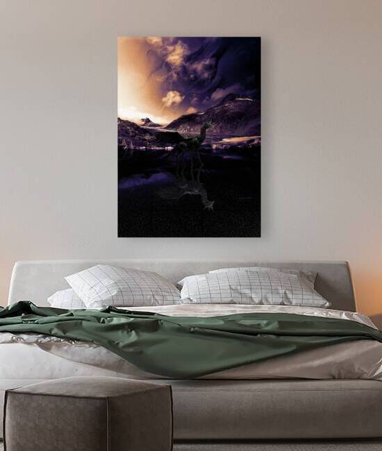 Baby Winged Dragon by Kiyo Arts