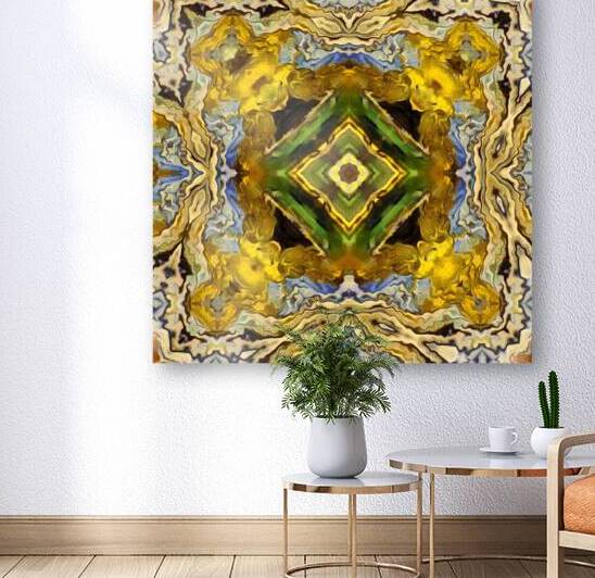 Abstract Earthy Kaleidoscope Flow by Catriona Roberts Nature Photography and Designs