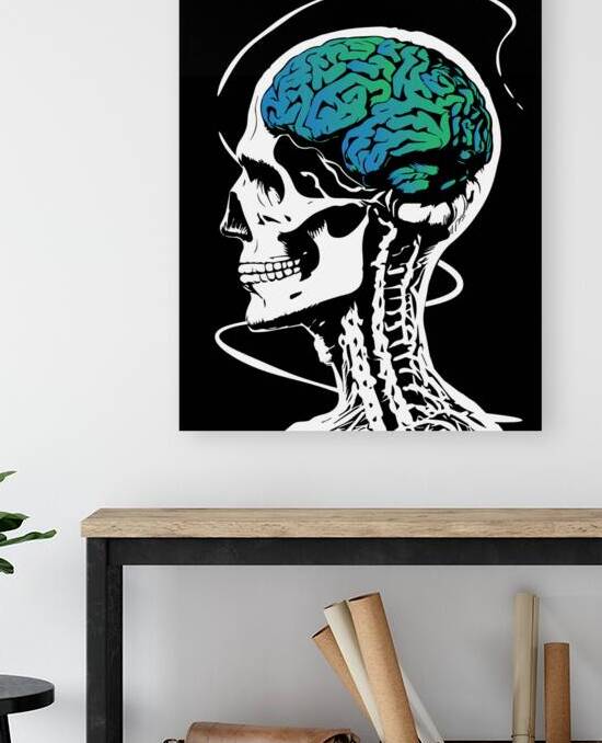 Zombie Skull by Kiyo Arts