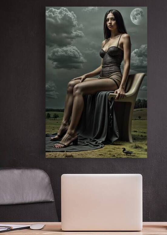 A Brooding Sky  by Aniima Illussiya