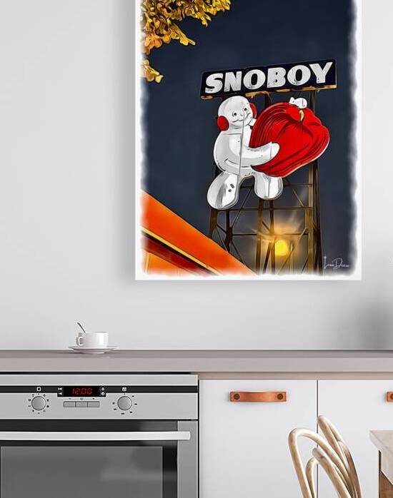 SnoBoy Minneapolis by Lisa Drew