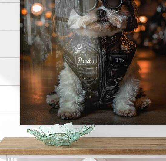 Poncho and the Motorcycle Revolution by Image by Raymond