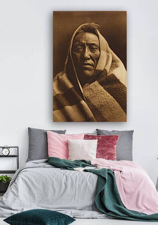 Middle Calf Piegan by Edward S. Curtis 1900 by ValergeneArt