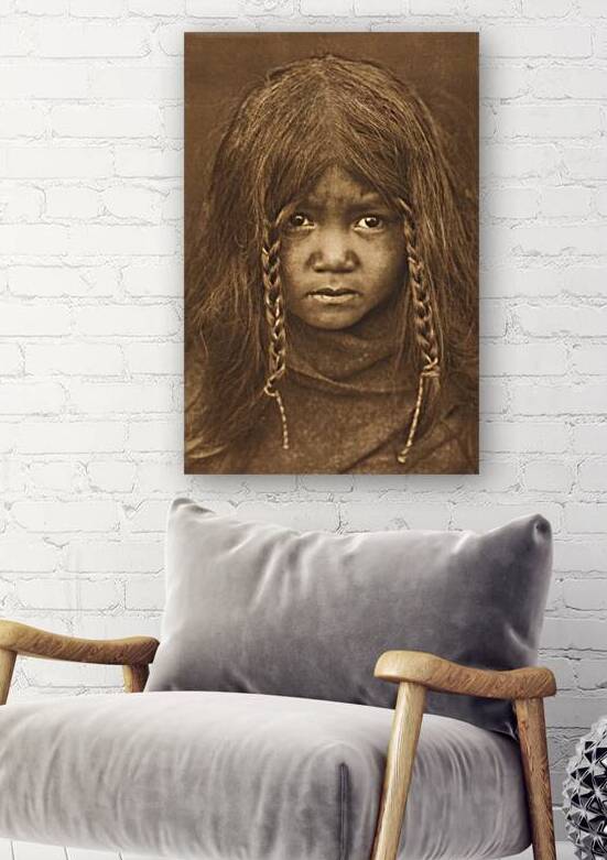 Quilcene Boy by Edward S. Curtis 1912 by ValergeneArt