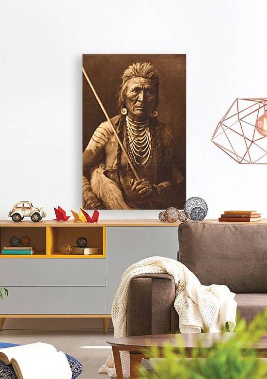 Wolf Apsaroke by Edward S. Curtis 1908 by ValergeneArt