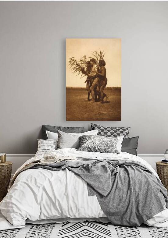 Arikara Medicine Ceremony the Ducks by Edward S. Curtis 1908 by ValergeneArt