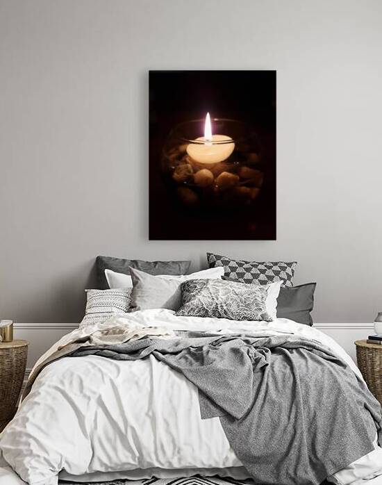 by candlelight by Carinou Art