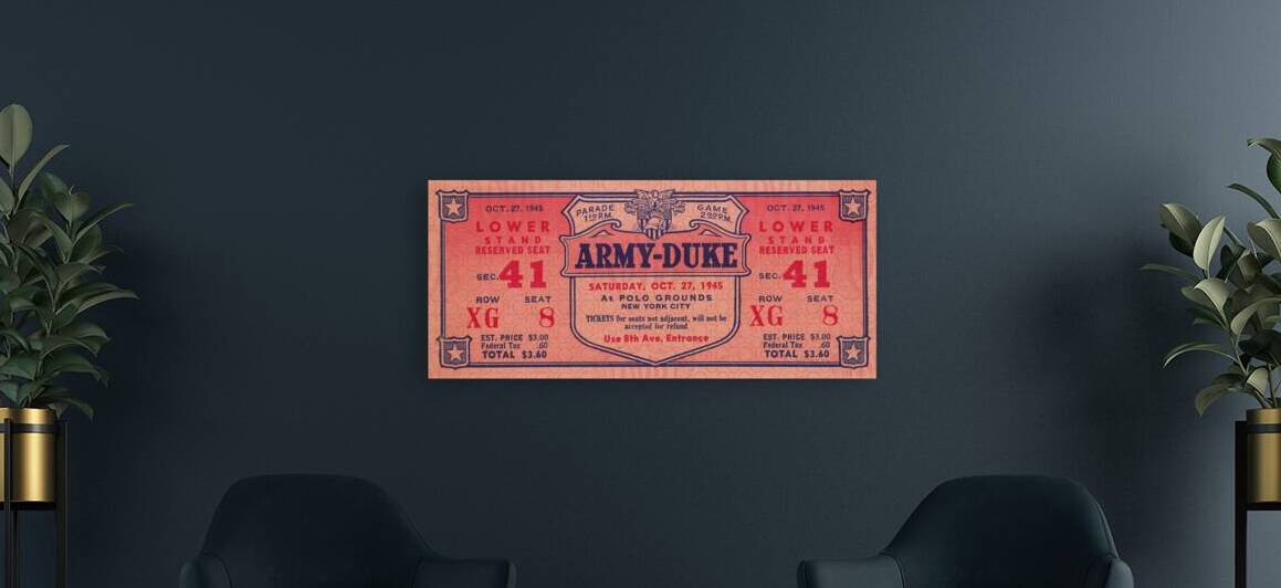 1945 Duke vs. Army by Row One Brand