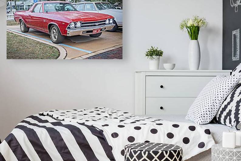 1969 Red Chevrolet El Camino SS 396 X15 4 by Rich Franco