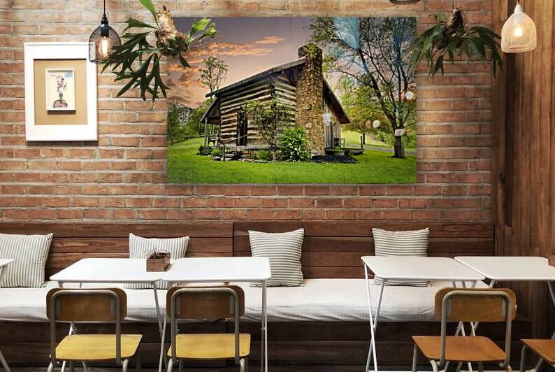 A.P. Carter Cabin at Carter Family Fold in Maces Springs VA by Shelia Hunt Photography