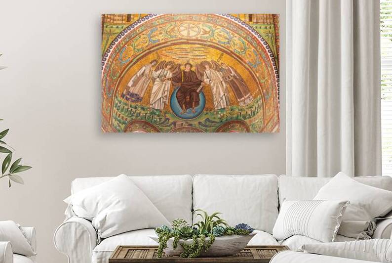 Italy San Vitale Basilica famous for the ancient mosaics inte by Paolo Modena