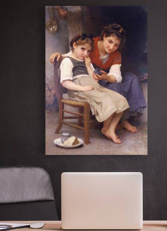 William-Adolphe Bouguereau - Little Sulky . 1888 by Wirla