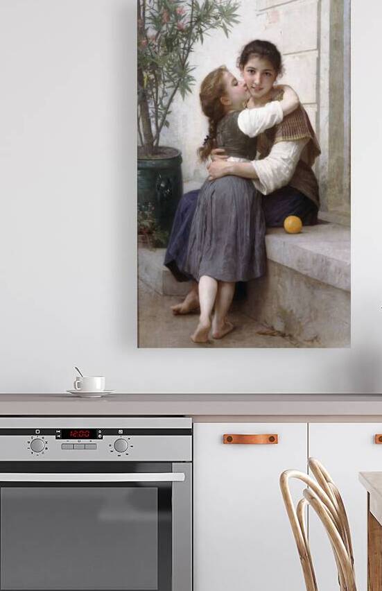 William-Adolphe Bouguereau - A Little Coaxing . 1890 by Wirla