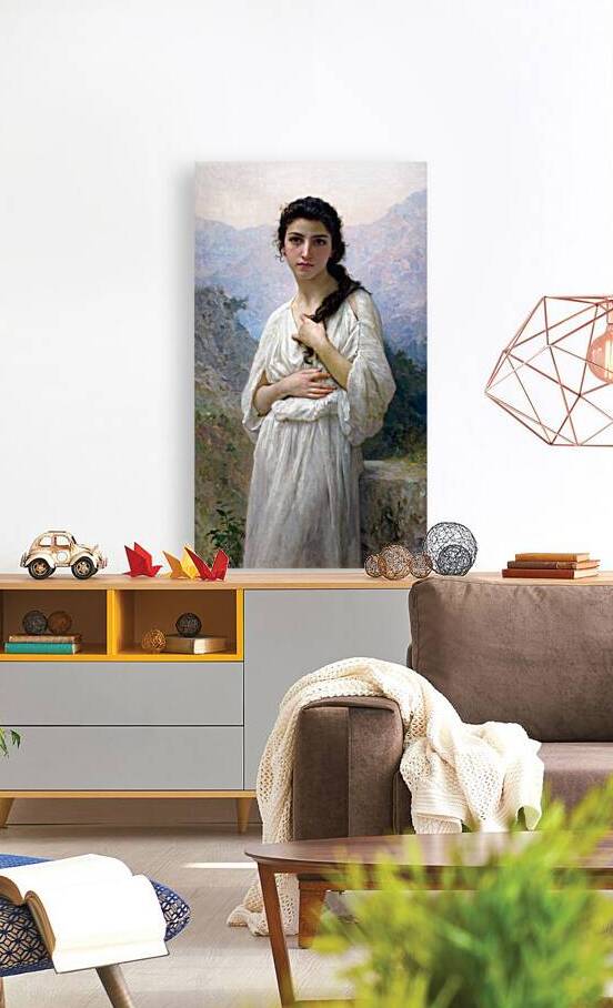 William-Adolphe Bouguereau - Meditation . 1901 by Wirla