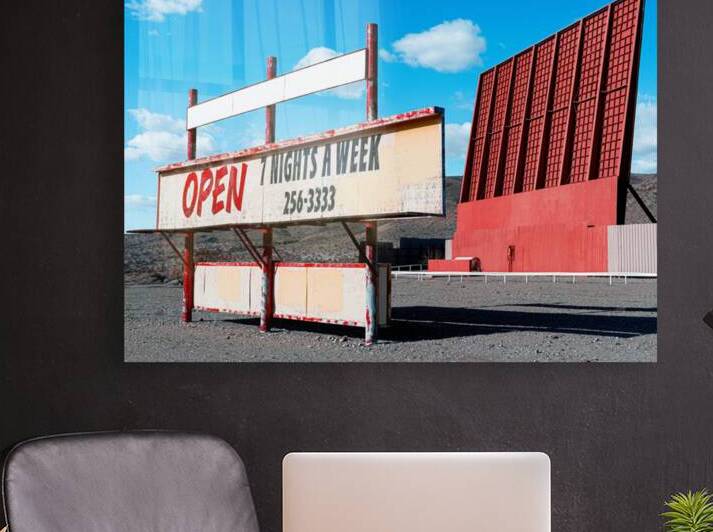 Skyline Drive-in Theater by Mark Schacter