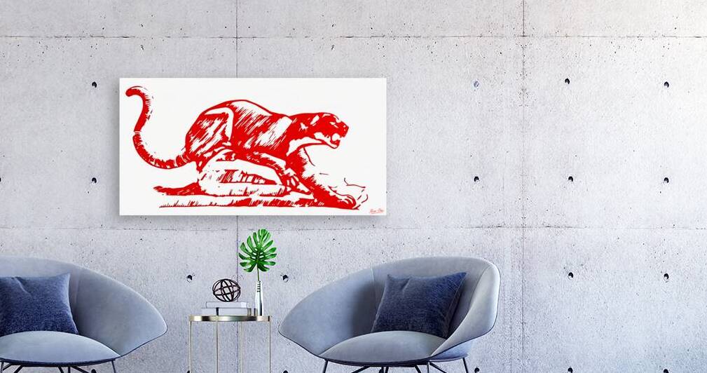 1981 Cougar Art by Row One Brand