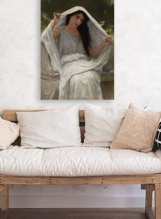 William Adolphe Bouguereau  - The Veil . 1898 by Wirla