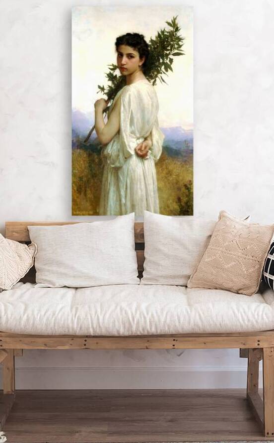 William-Adolphe Bouguereau - Laurel Branch . 1900 by Wirla