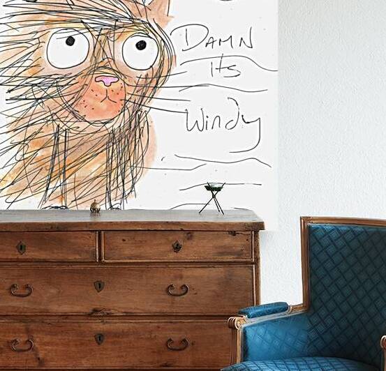 Damn Its Windy by Robert Burton