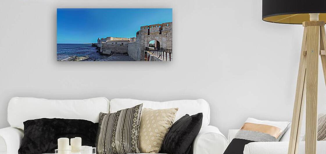 Castello Maniace at sunset in Syracuse - Sicily - ITALY by fondantpixels