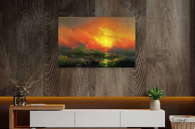 Ivan Aivazovsky - The Ninth Wave . 1850 by Wirla