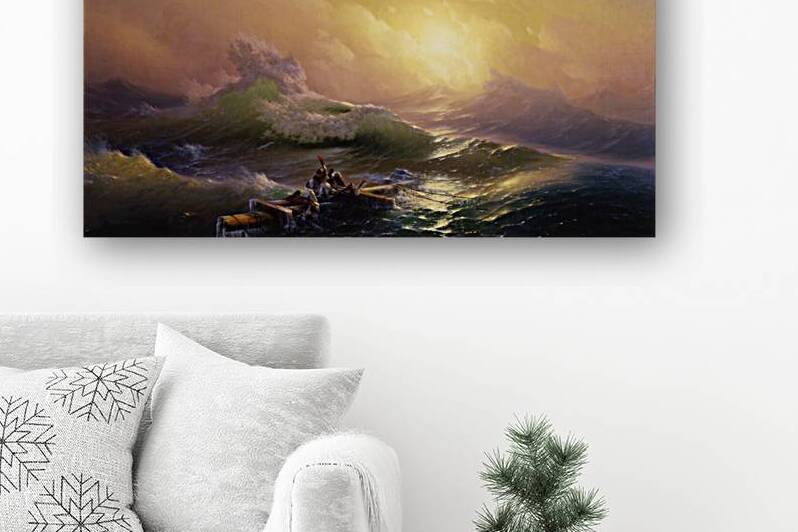 Hovhannes Aivazovsky - The Ninth Wave . 1850 by Wirla