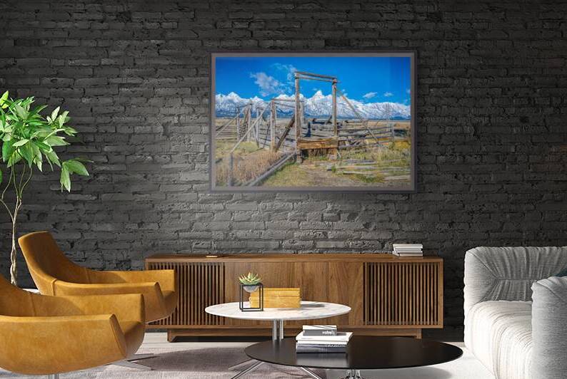 Mormon Row Ranch by Geoffrey Prior