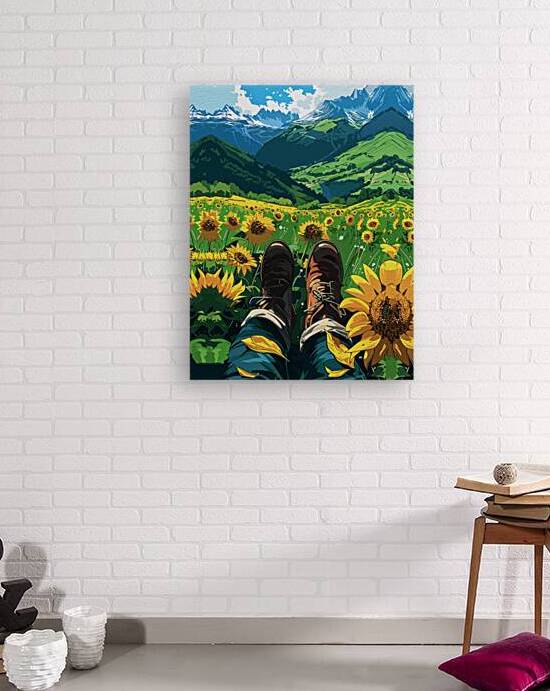 Relaxing in Sunflower Paradise by Ramy Salah Hefny