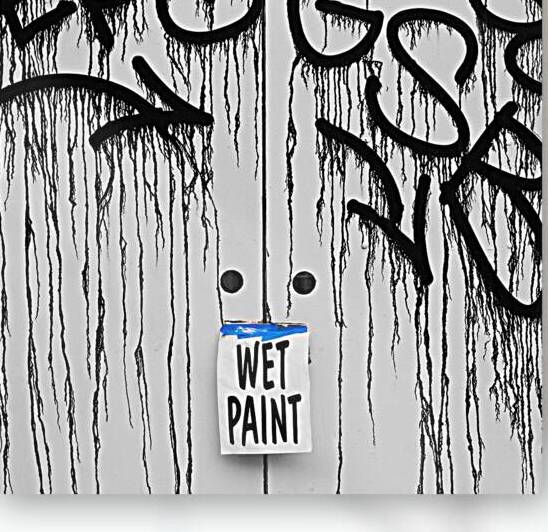 Wet Paint by Dave Bowman