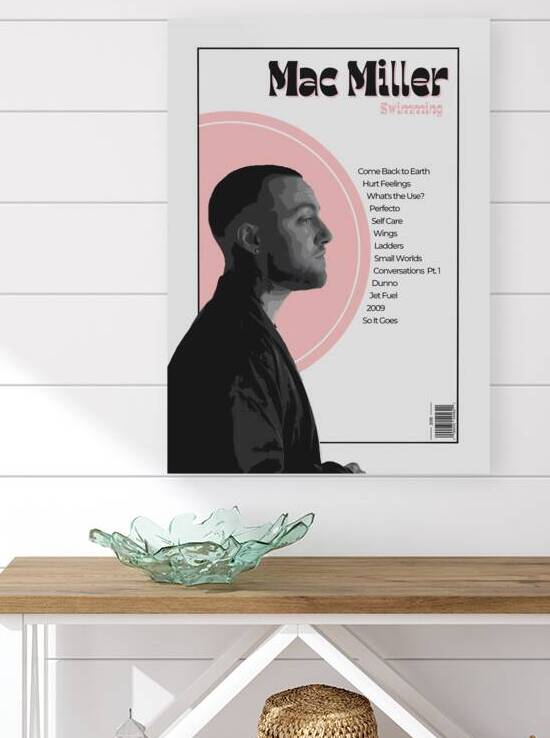 Mac Miller Poster by Vetiver Grey
