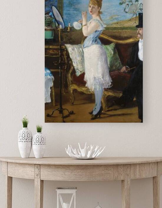 Edouard Manet - Nana . 1877 by Wirla