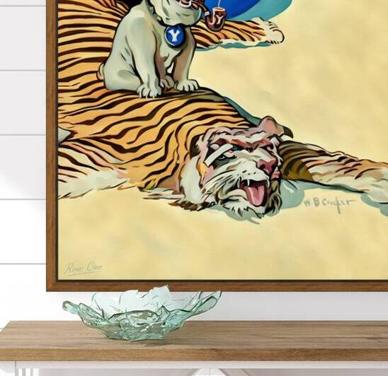 1940s Princeton Yale Cartoon Art by WB Crocker by Row One Brand