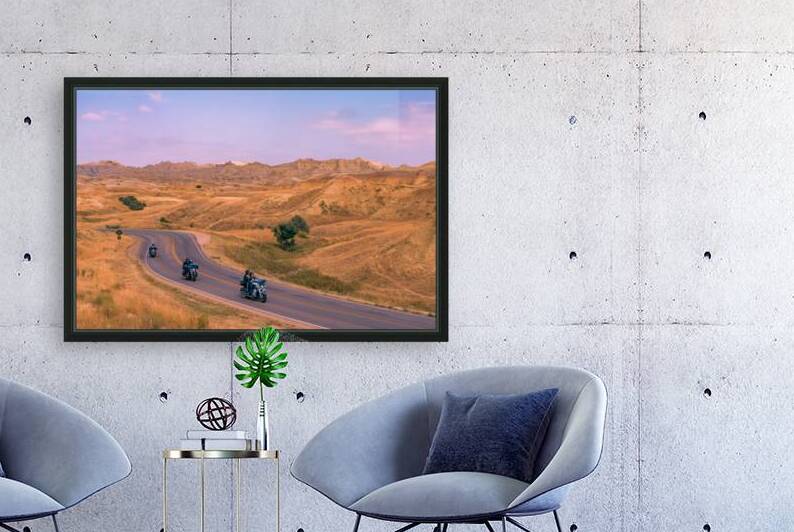 Badlands Cycle by Geoffrey Prior